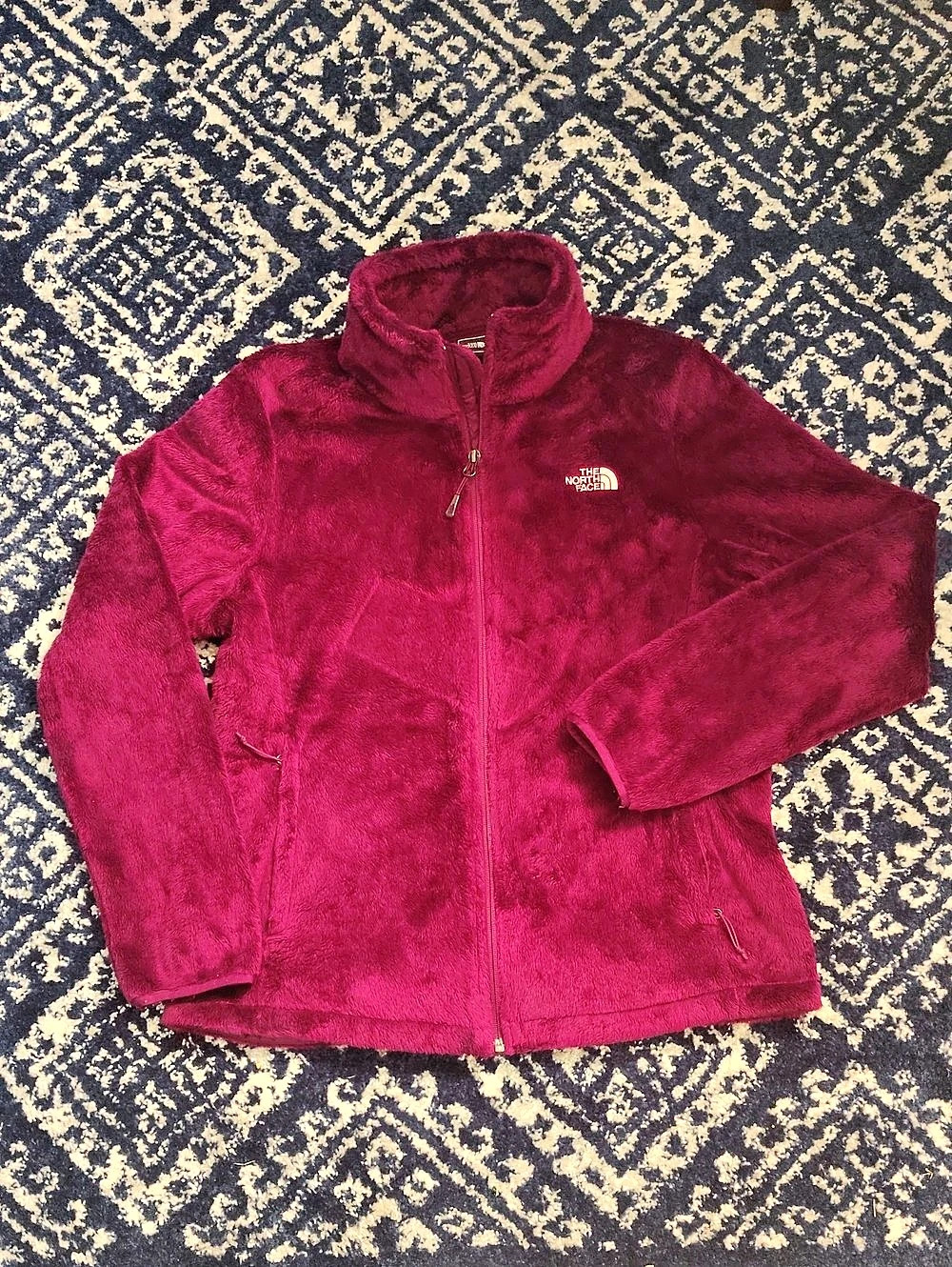 The North Face Osito Fleece Jacket Pink Size Large